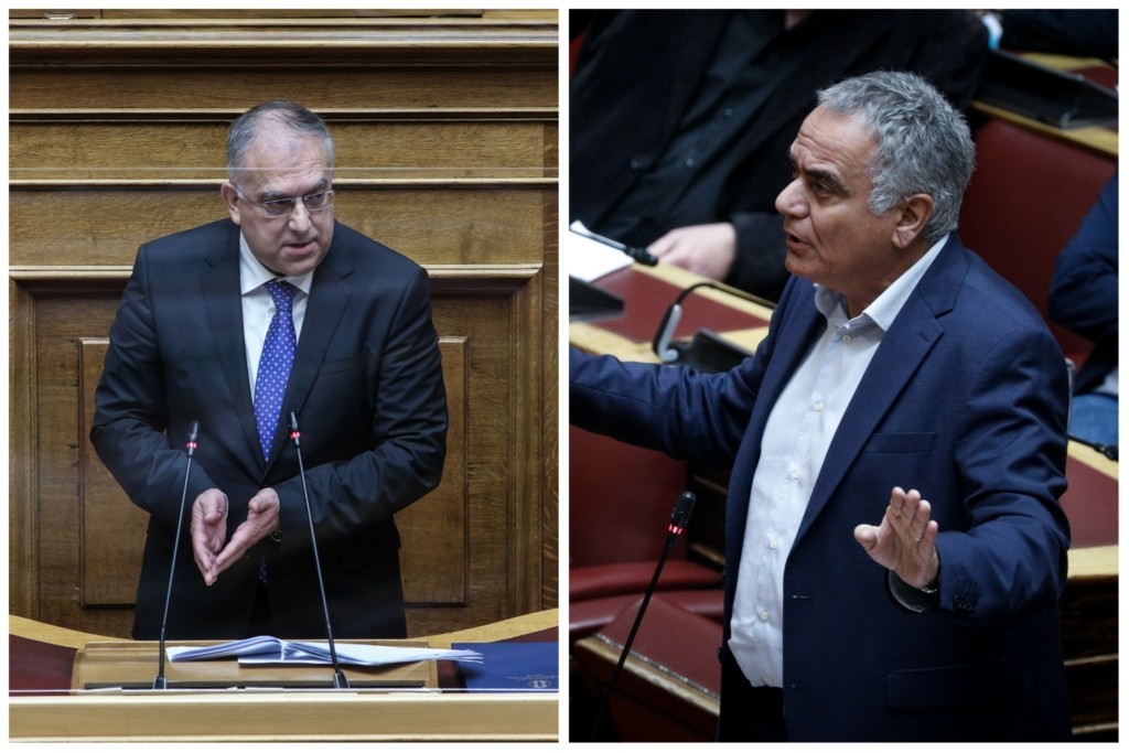 “Θερμό” επεισόδιο Θεοδωρικάκου – Σκουρλέτη στη Βουλή για το ρόλο της ΕΛΑΣ