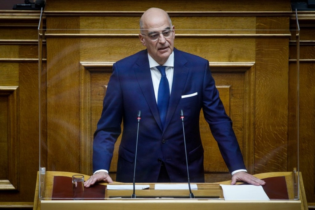 Πυρά Δένδια κατά της Τουρκίας – “Η έννοια του αναθεωρητισμού αποτυπώνεται στην πολιτική αμφισβητήσεων”