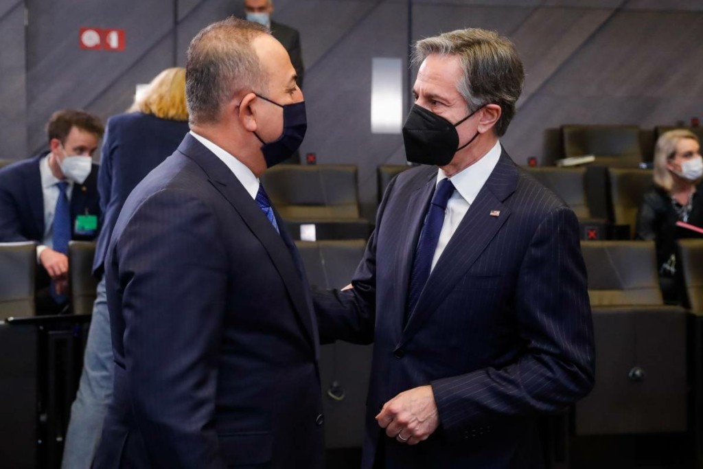 Η κοινή δήλωση ΗΠΑ – Τουρκίας μετά τη συνάντηση Μπλίνκεν – Τσαβούσογλου – Τι αναφέρει για τα F-16