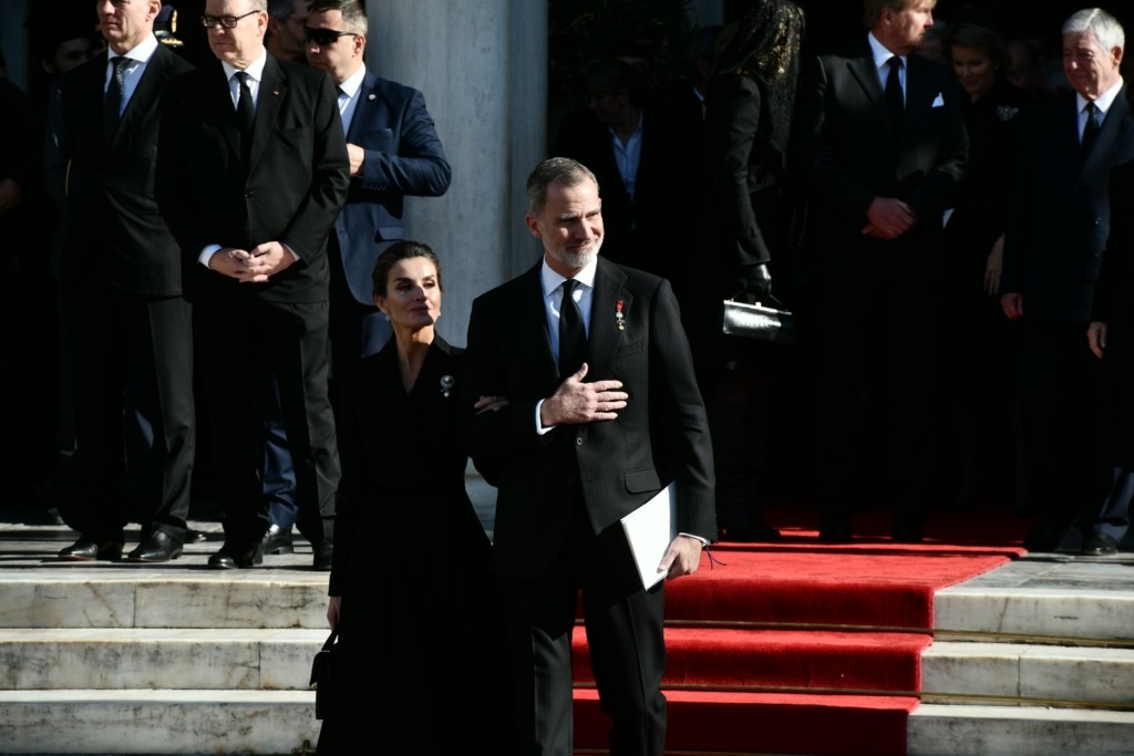 Η ανάρτηση του βασιλικού οίκου της Ισπανίας για την κηδεία του τέως βασιλιά Κωνσταντίνου (pics)