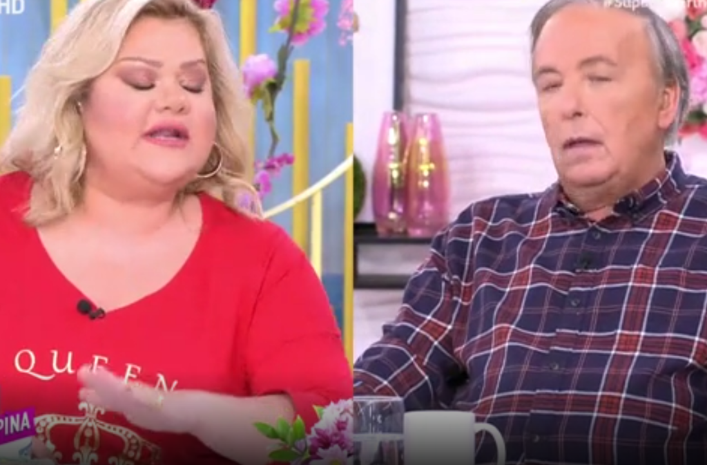 “Τα πήρε” στο κρανίο ο Μικρούτσικος – Έφυγε στον αέρα της εκπομπής