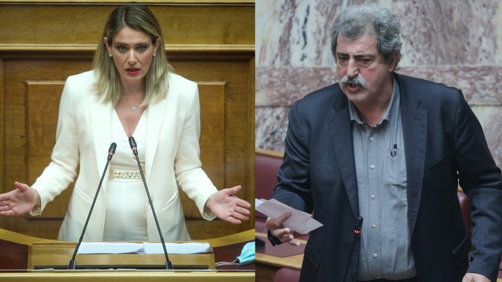 Ο Πολάκης καταγγέλλει βουλευτή της ΝΔ για έμμισθη σχέση με τον ΕΦΚΑ – Οργισμένη η απάντηση της Άννας Ευθυμίου (vid)