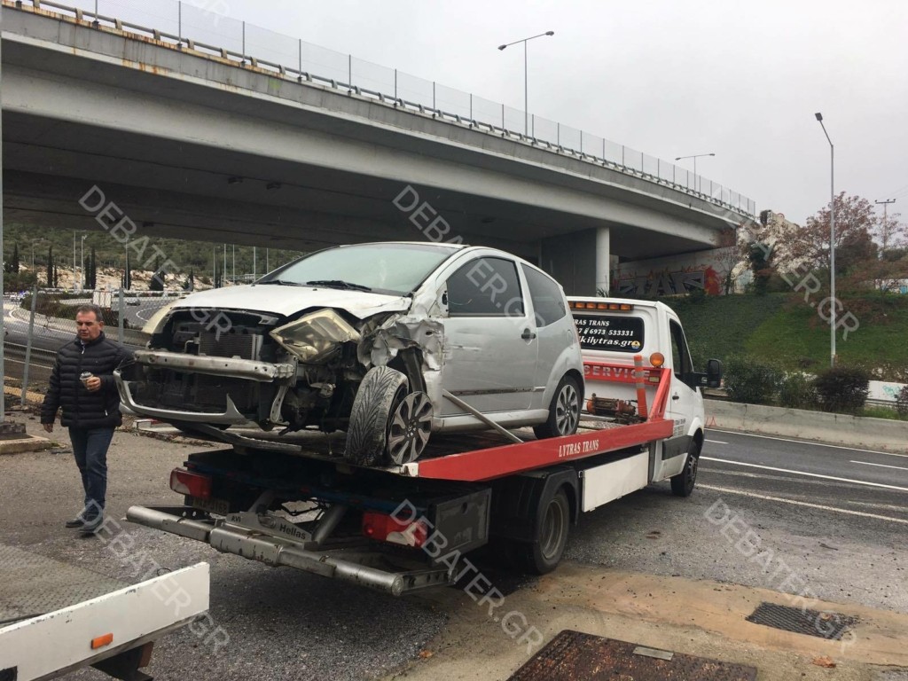 Καραμπόλα οκτώ οχημάτων στη Λεωφόρο Κατεχάκη – Αποκαταστάθηκε η κυκλοφορία