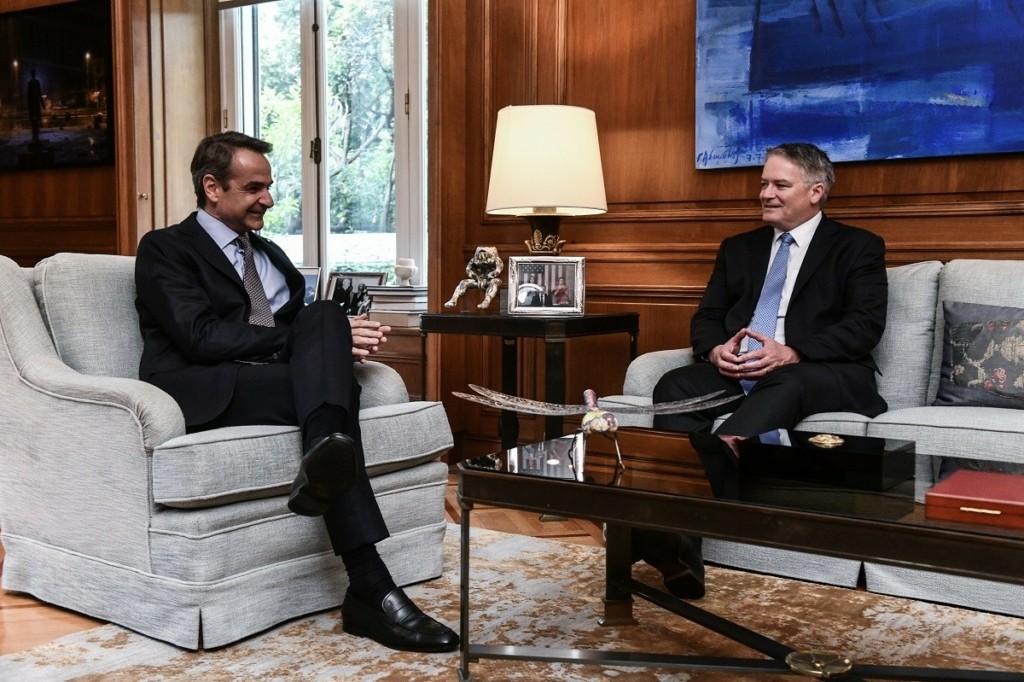 Τετ α τετ Μητσοτάκη με τον ΓΓ του ΟΟΣΑ – “Θετική έκπληξη της Ευρώπης η Ελλάδα”