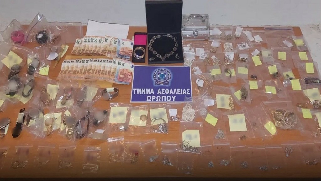 Εξαρθρώθηκε σπείρα στον Ωρωπό που ρήμαζε σπίτια – Το βίντεο της επιχείρησης από την ΟΠΚΕ (pics&vid)