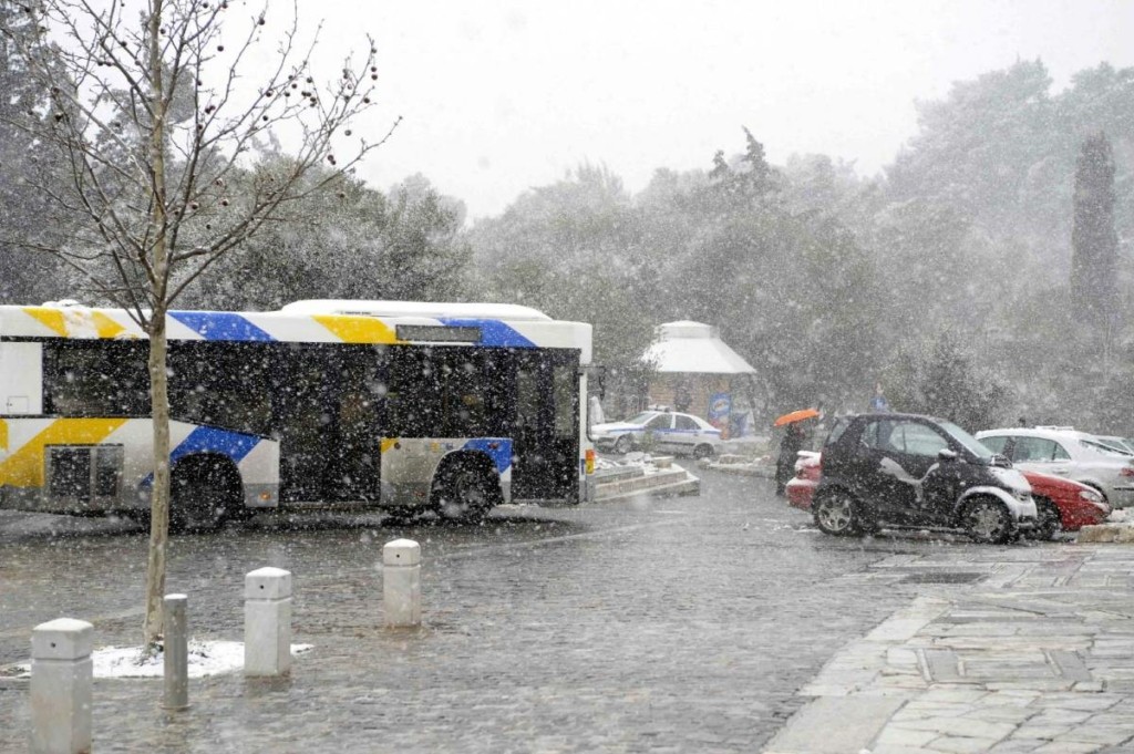 Σε ποια δρομολόγια λεωφορείων θα υπάρξουν καθυστερήσεις λόγω παγετού