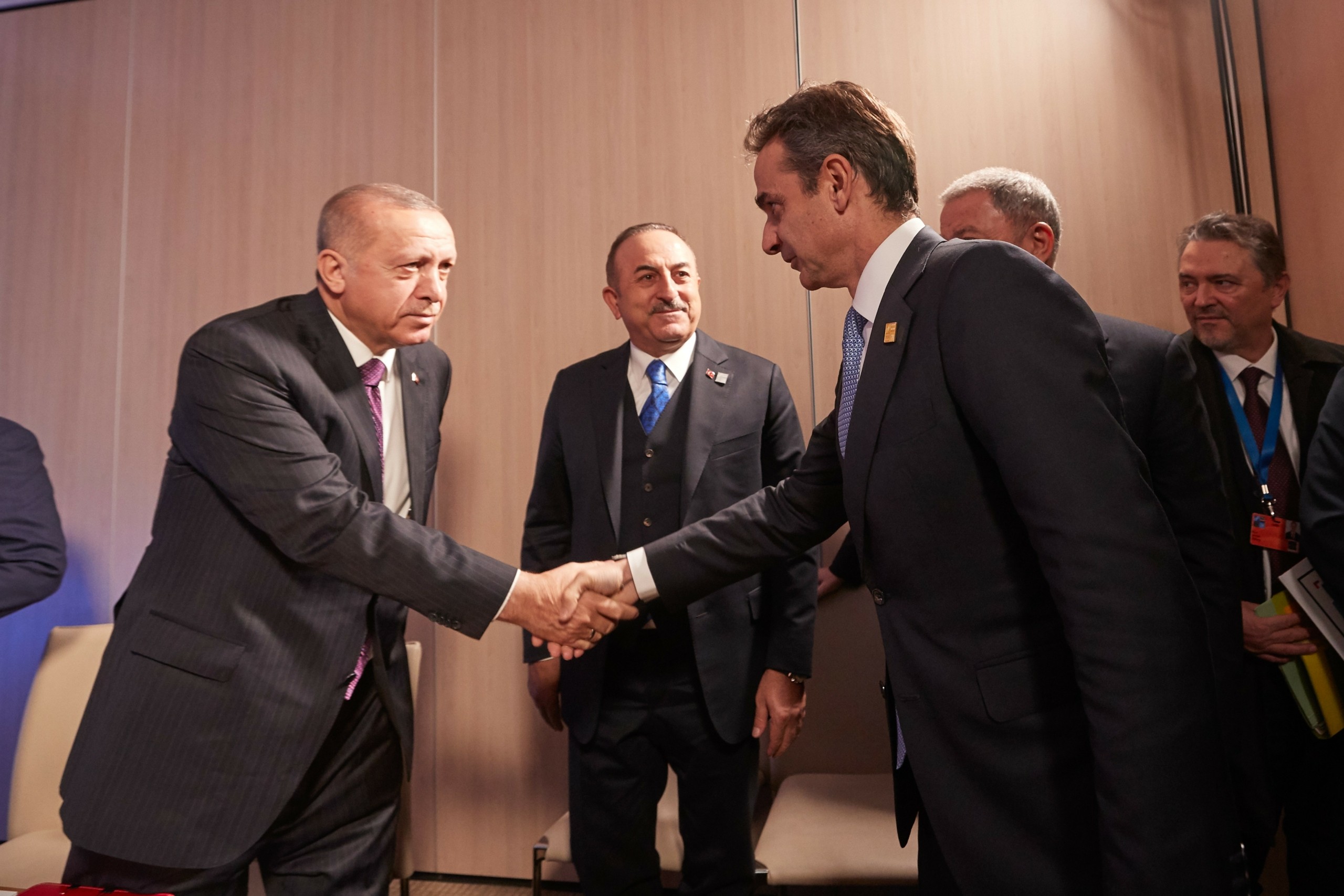 Τηλεφωνική επικοινωνία Μητσοτάκη με Ερντογάν για τον φονικό σεισμό στην Τουρκία