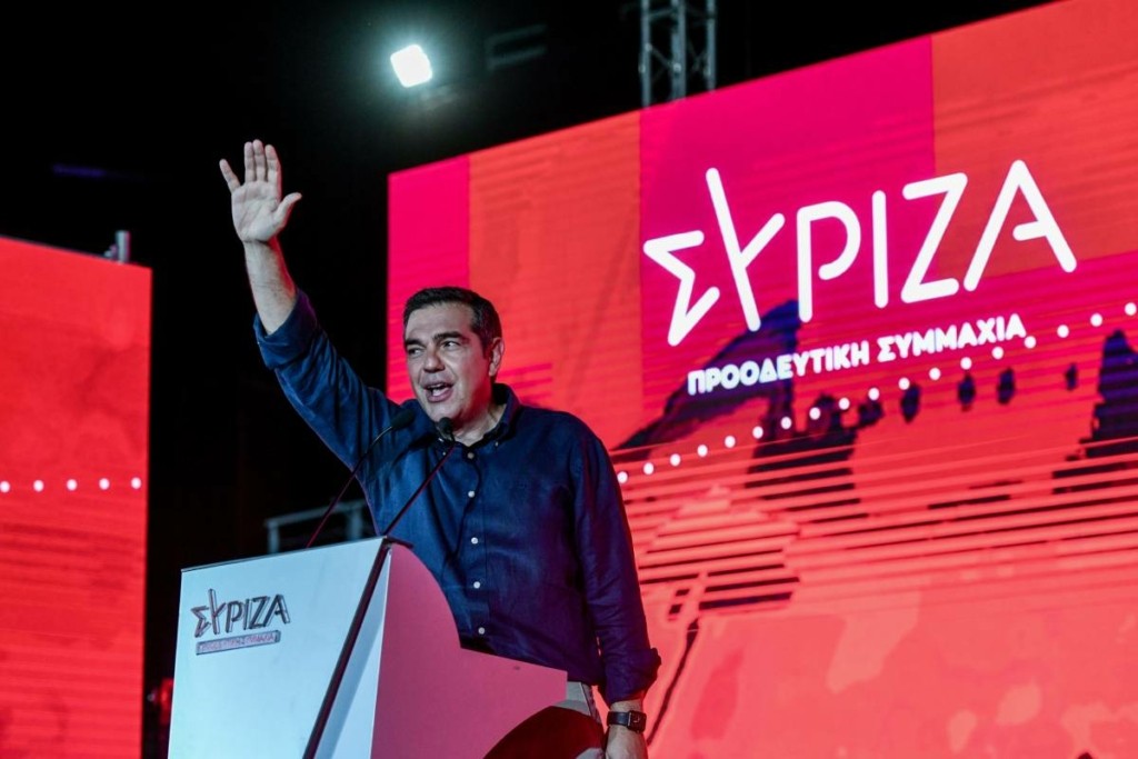 Το απόγευμα η ομιλία του Αλέξη Τσίπρα στο δημοτικό γυμναστήριο Περιστερίου