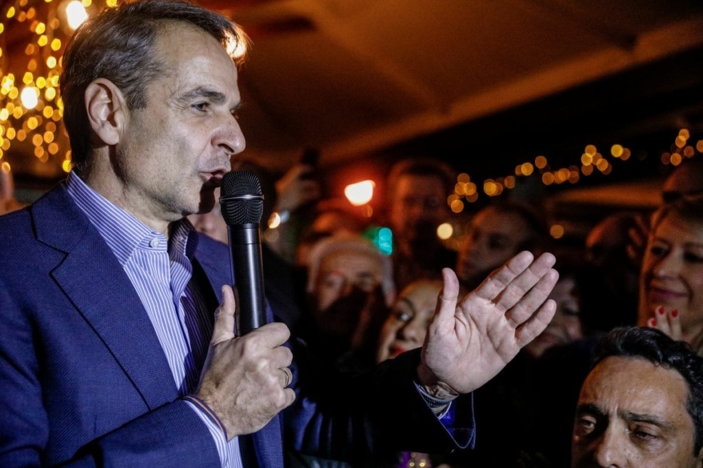 Κυριάκος Μητσοτάκης από Περιστέρι – “Δεν αργούν οι εκλογές”