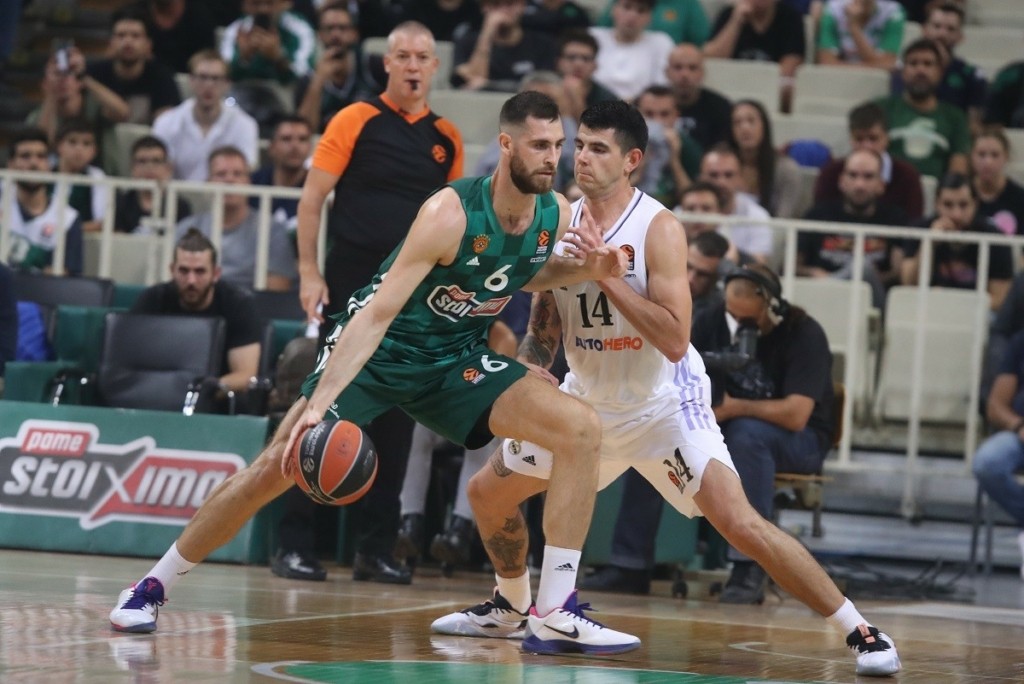 Δοκιμασία στη Μαδρίτη κόντρα στη Ρεάλ ο Παναθηναϊκός για την Euroleague