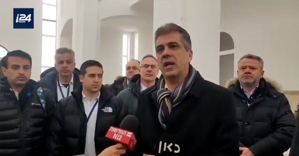 Πρώτη επίσκεψη Ισραηλινού υπουργού στη χώρα μετά τη ρωσική εισβολή στην Ουκρανία