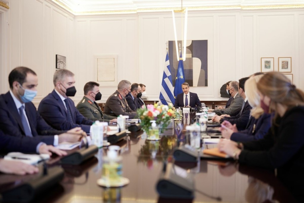 Τακτική συνεδρίαση για το ΚΥΣΕΑ την Τετάρτη με τον Κυριάκο Μητσοτάκη