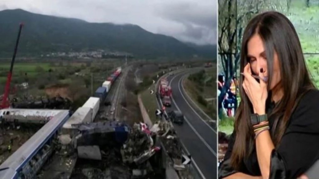 Ξέσπασε σε κλάματα η Ανθή Βούλγαρη για την τραγωδία στα Τέμπη – “Τα λόγια είναι περιττά” (vid)