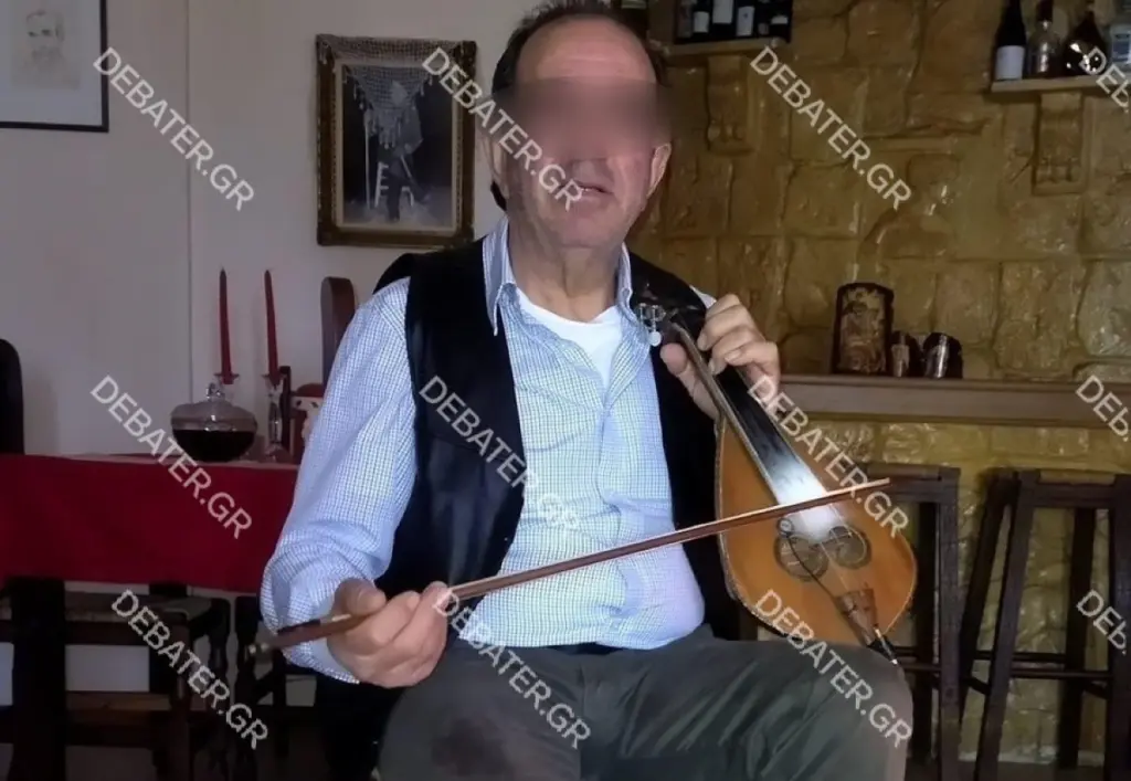 Προφυλακίστηκε ο 66χρονος λυράρης από την Κρήτη που κατηγορείται για βιασμό ανηλίκου