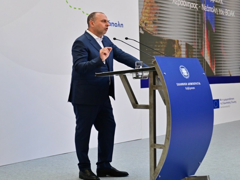 “Η κυβέρνηση τηρεί τις δεσμεύσεις της και η Κρήτη αποκτά τον νέο ΒΟΑΚ που της αξίζει” – Το μήνυμα του Καραγιάννη
