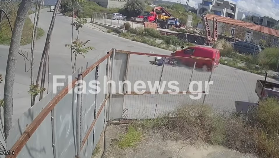 Τα σοκαριστικά βίντεο με την παράσυρση και εγκατάλειψη διανομέα στα Χανιά – Απολογείται σήμερα ο 46χρονος οδηγός