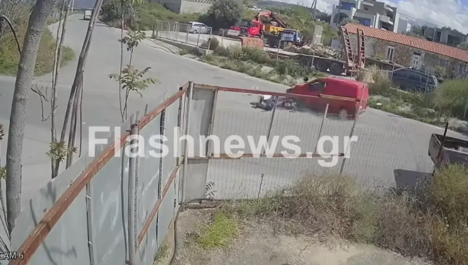 Τα σοκαριστικά βίντεο με την παράσυρση και εγκατάλειψη διανομέα στα Χανιά – Απολογείται σήμερα ο 46χρονος οδηγός