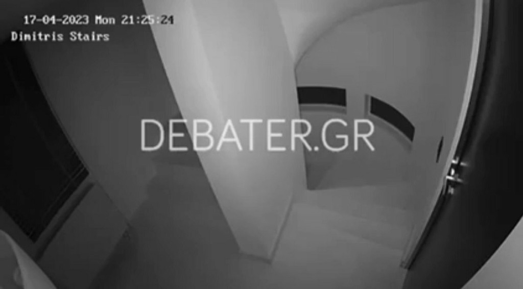 Βίντεο ντοκουμέντο DEBATER – Η στιγμή που κουκουλοφόρος ληστής εισβάλλει στη βίλα του Δημήτρη Φιντιρίκου