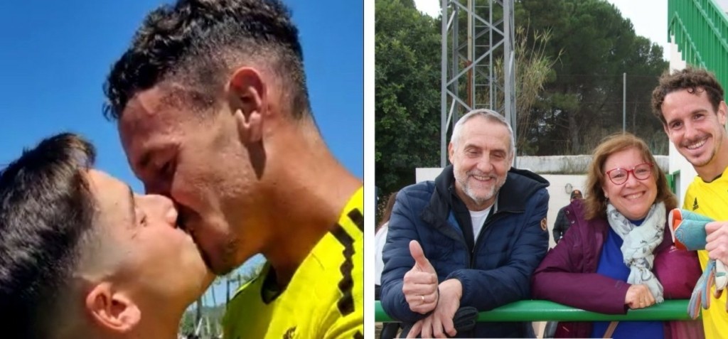 Ισπανός τερματοφύλακας ανακοίνωσε ότι είναι gay με ένα φιλί στον σύντροφό του