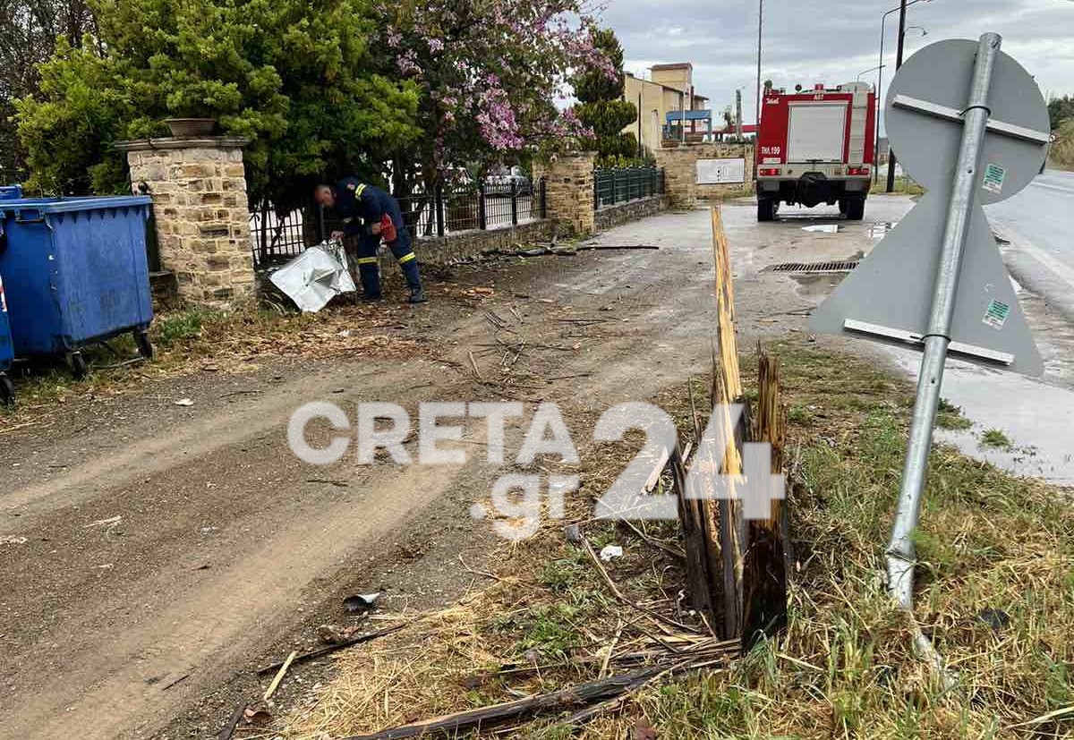 Θανατηφόρο τροχαίο στο Ηράκλειο – Σοκάρουν οι εικόνες από το σημείο