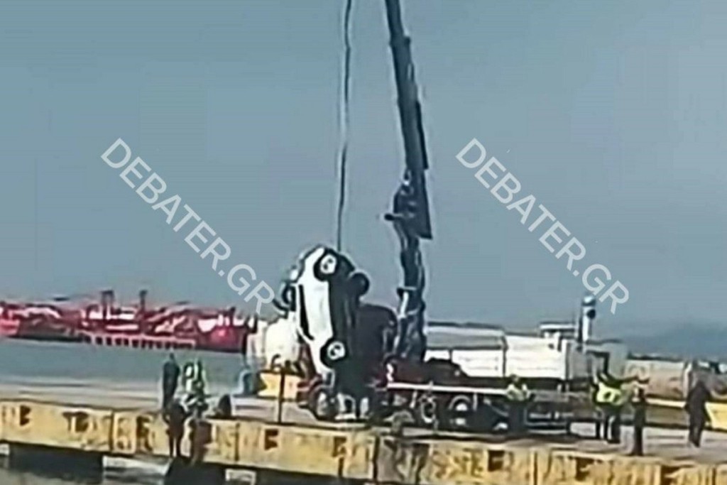Πτώση οχήματος στο λιμάνι του Πειραιά – Τα είχε “τσούξει” ο οδηγός τελικά