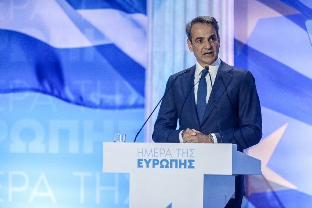 Μητσοτάκης στην εκδήλωση για την ημέρα της Ευρώπης στο Ζάππειο – «Η ΝΔ θα κερδίσει και πάλι τις εκλογές»