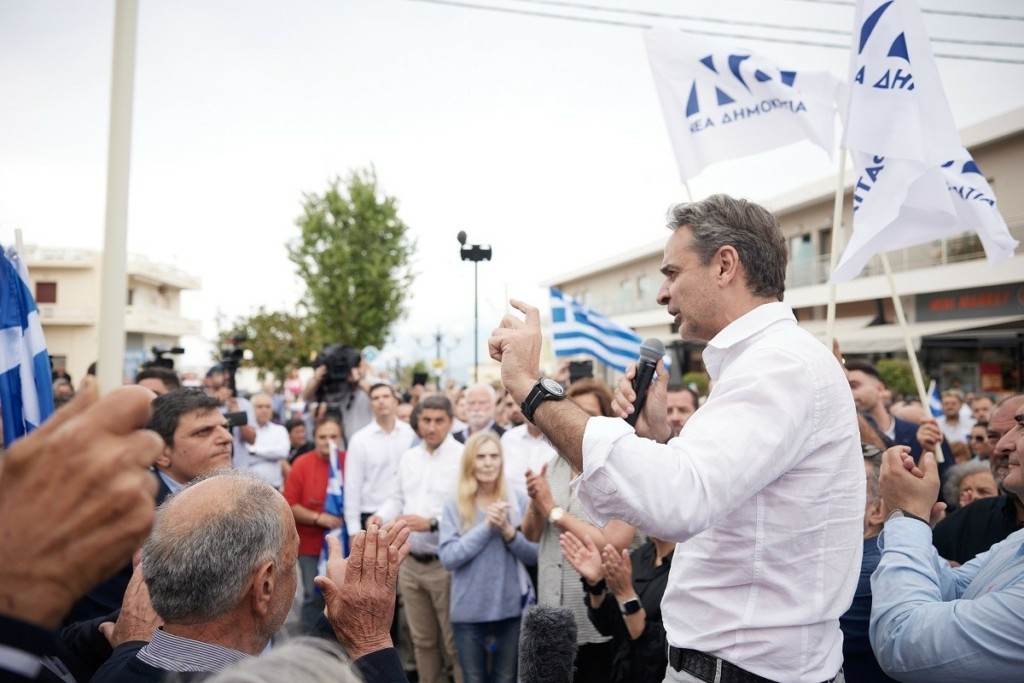 Μήνυμα Μητσοτάκη από τα Χανιά – «Να ξαναγεμίσουν οι κάλπες που είναι άδειες»