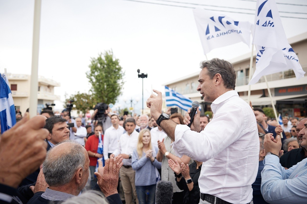 Μήνυμα Μητσοτάκη από τα Χανιά – «Να ξαναγεμίσουν οι κάλπες που είναι άδειες»
