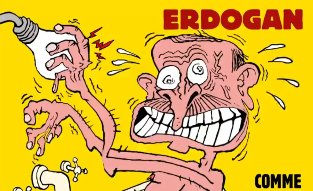 Αντιδράσεις για το εξώφυλλο του Charlie Hebdo με τον Ερντογάν – Η μακάβρια αναφορά