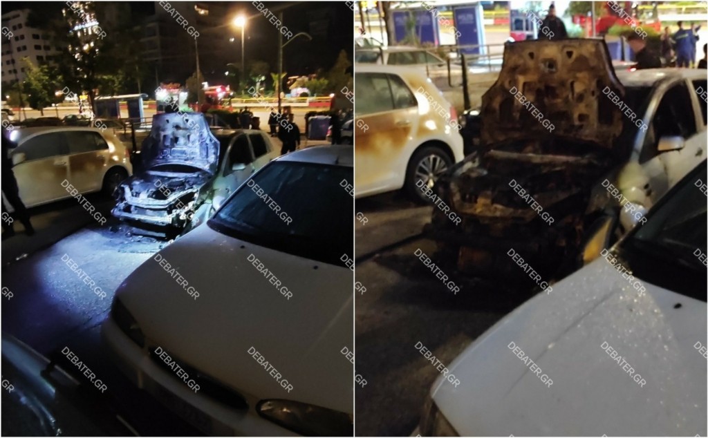 Παίκτες του Άρη σε ρόλο πυροσβέστη – Έσπευσαν για βοήθεια σε αυτοκίνητο που πήρε φωτιά εν κινήσει (pics)