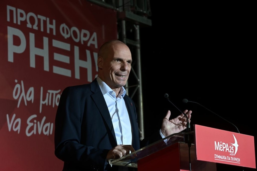 Γιάνης Βαρουφάκης: Τα νέα ψηφοδέλτια του Μέρα25 – “Στερούμε βουλευτές από την «Μητσοτάκης ΑΕ»”
