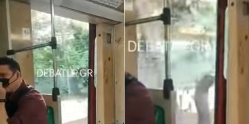 Επικίνδυνο δρομολόγιο με την πόρτα ανοιχτή στον ΗΣΑΠ – Τι απαντά η ΣΤΑ.ΣΥ