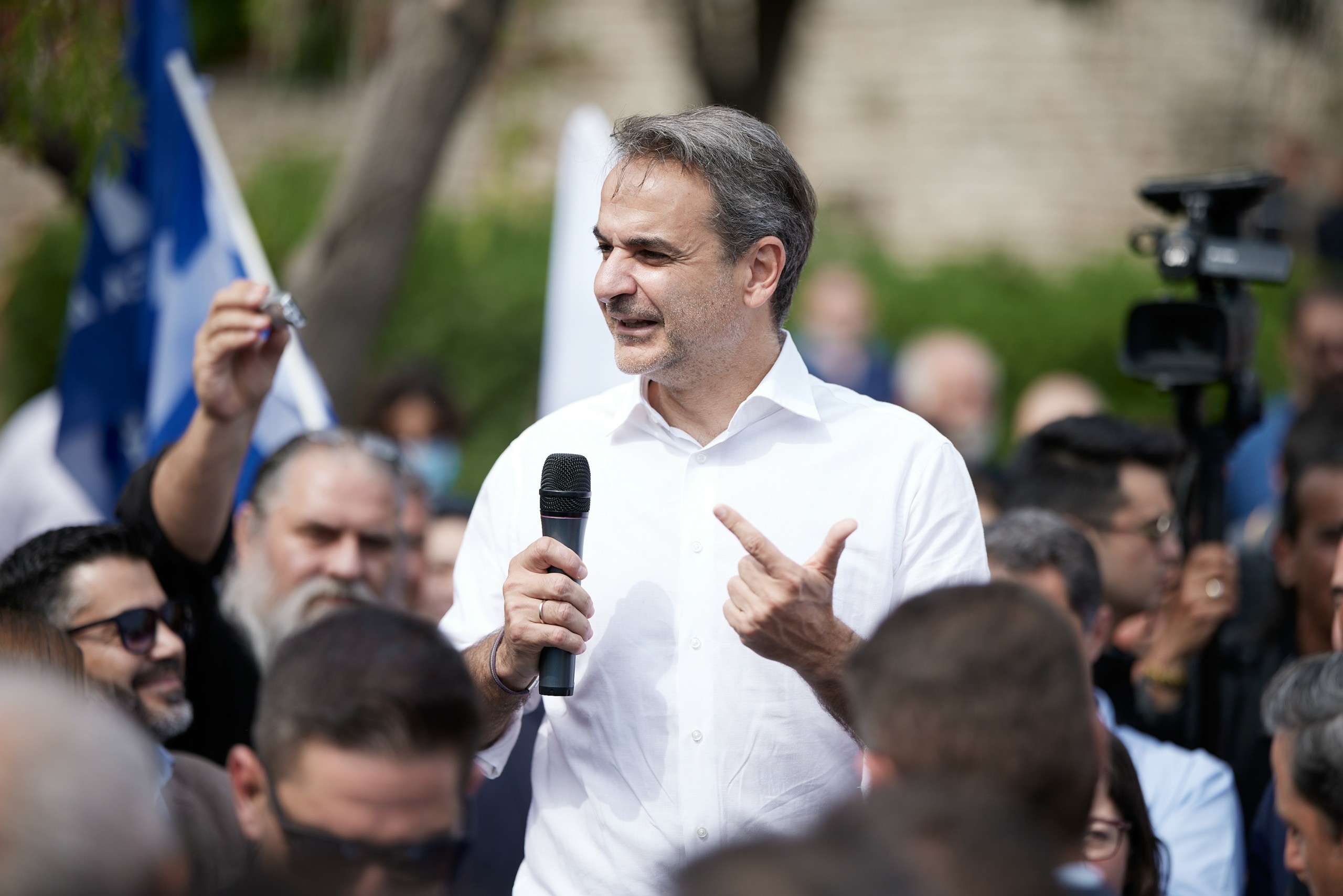 Μητσοτάκης από Θεσσαλονίκη: «Αρκετά με τους ντεμέκ πιστούς και ντεμέκ πατριώτες»