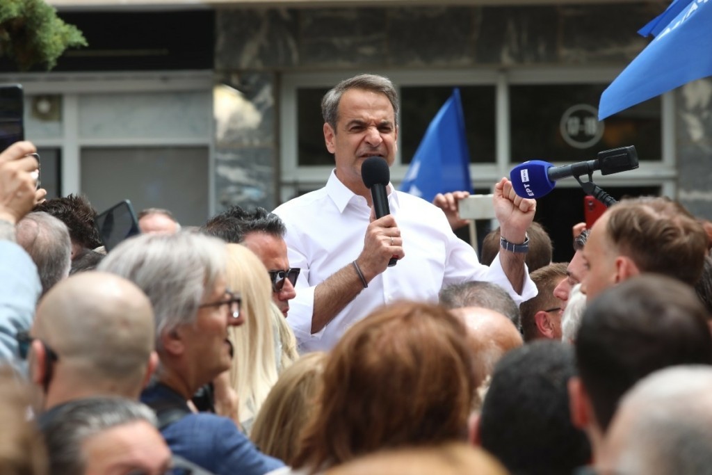Μητσοτάκης από Ζωγράφου: Στόχος η ΝΔ να είναι πρώτη και με διαφορά