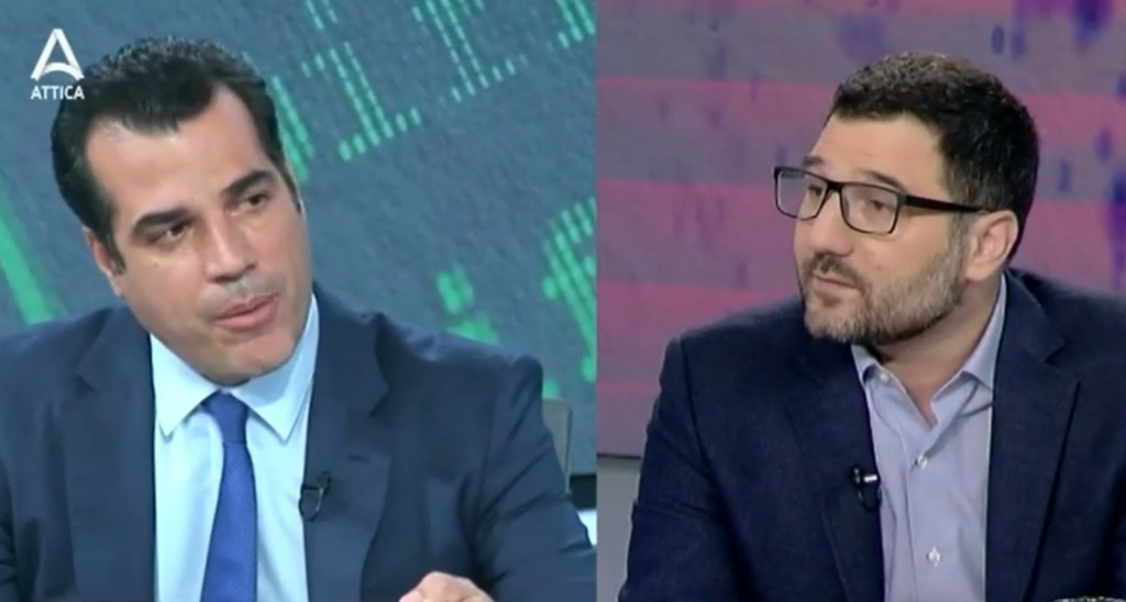 Άγριος on air καβγάς ανάμεσα σε Πλεύρη και Ηλιόπουλο – “Ωραίο το θεατράκι σας”