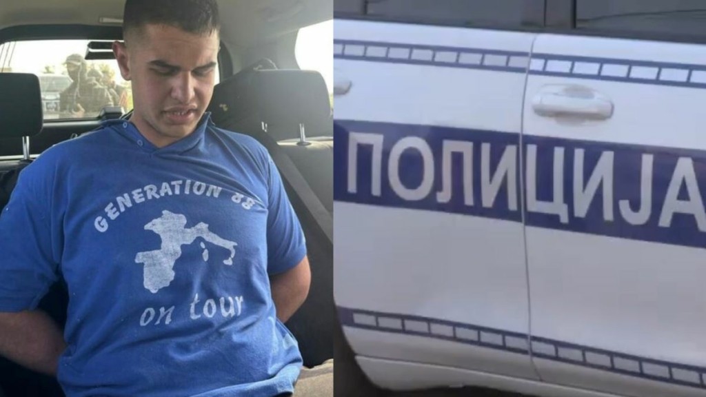 Σερβία: Με μπλούζα ναζί ο 21χρονος μακελάρης – Η φωτογραφία του από το περιπολικό (pic)