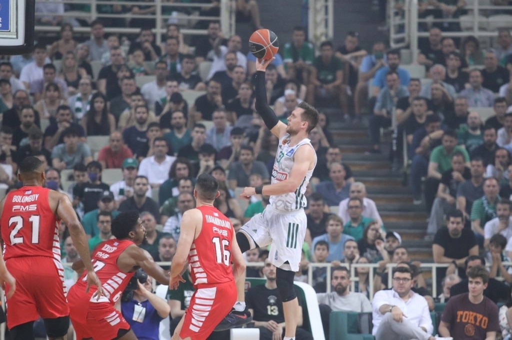 Παναθηναϊκός-Ολυμπιακός 67-65: Έσπασε το «ερυθρόλευκο» σερί και έκανε το 1-1