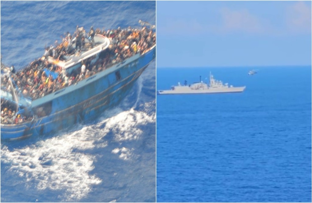 Ναυάγιο στην Πύλο: Τα πρώτα πλάνα από τις έρευνες για αγνοούμενους  (vid)