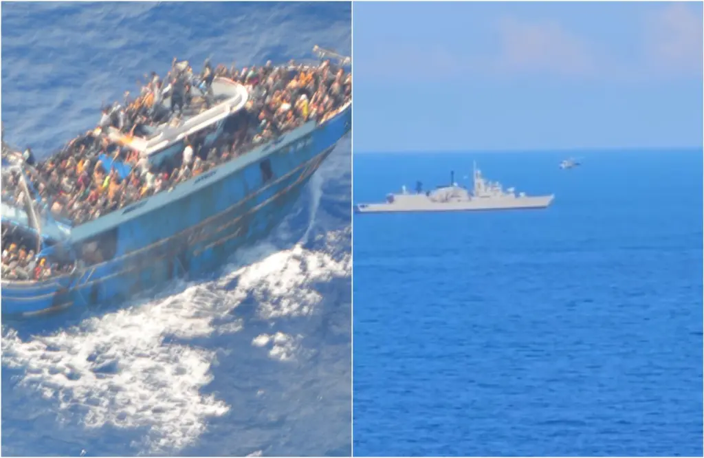 Ναυάγιο στην Πύλο: Τα πρώτα πλάνα από τις έρευνες για αγνοούμενους  (vid)