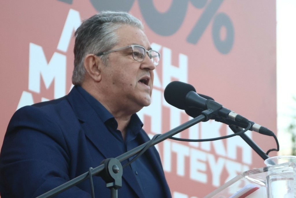 Κουτσούμπας: Δίκαιος ο αγώνας των αγροτών -Να υλοποιηθούν τα αιτήματά τους