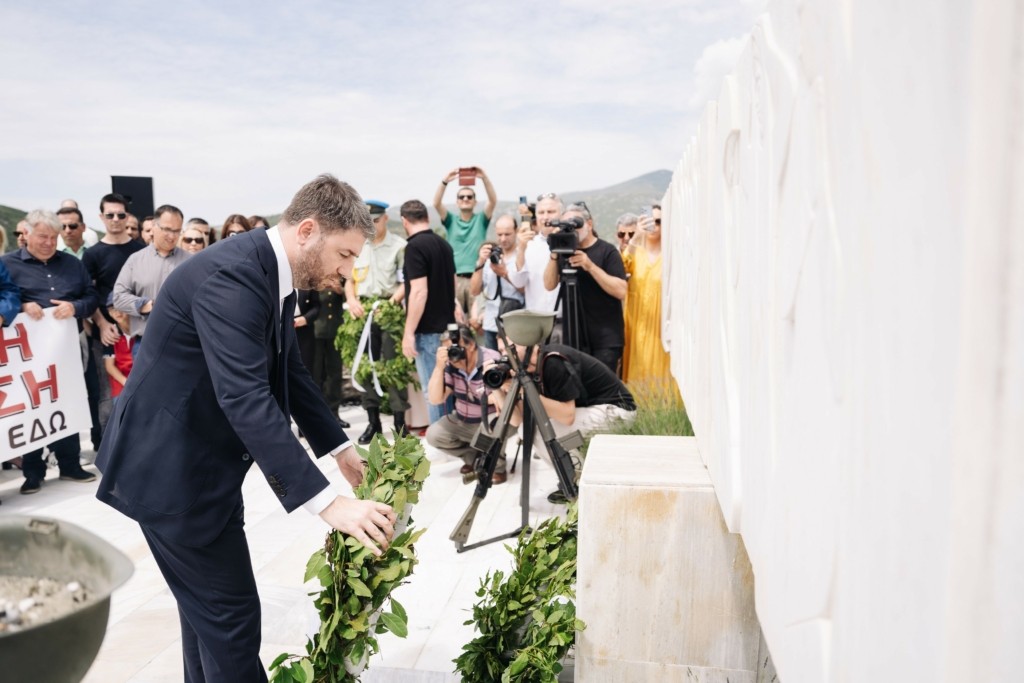 Νίκος Ανδρουλάκης: Χρέος μας να διεκδικήσουμε τις γερμανικές επανορθώσεις