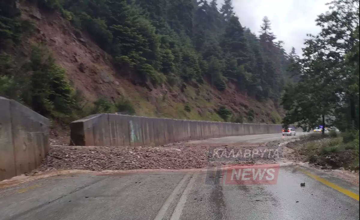 Κακοκαιρία στην Αχαΐα: Τέσσερις εγκλωβισμένοι σε στάνη στην Χαλανδρίτσα