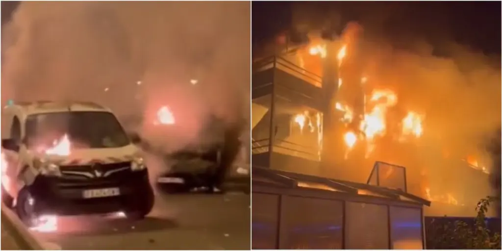 Η Γαλλία “φλέγεται”: Οργή και ταραχές για τον φόνο του 17χρονου από αστυνομικό (vid)