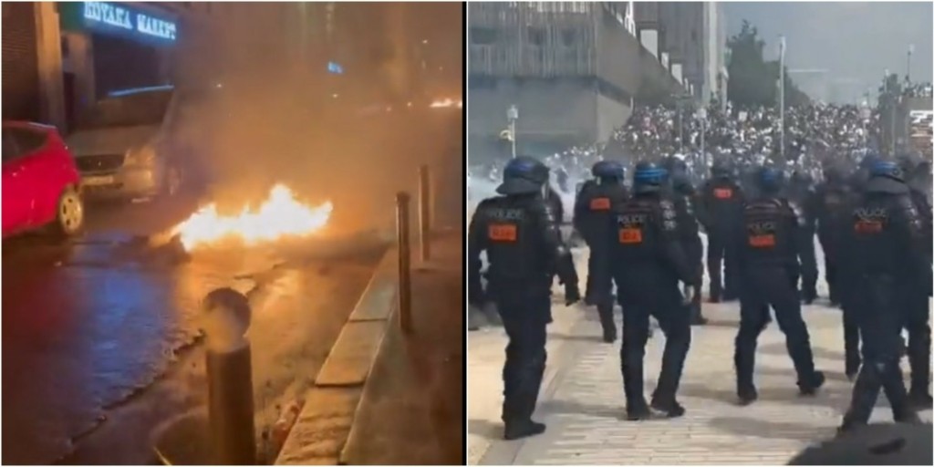 “Κόλαση” στη Γαλλία για τρίτη νύχτα μετά τον φόνο του 17χρονου Ναέλ – Επεισόδια και στο Βέλγιο (vid)