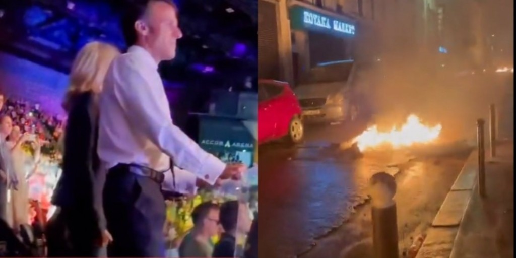 Χάος στη Γαλλία και ο Μακρόν… χορεύει – Σάλος με το βίντεο από τη συναυλία του Έλτον Τζον