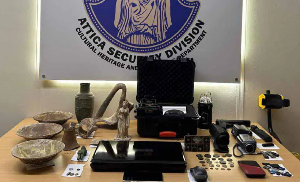 Κόρινθος: Συνελήφθη 42χρονος για παράβαση της νομοθεσίας περί προστασίας των αρχαιοτήτων