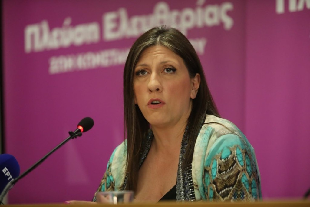 Ζωή Κωνσταντοπούλου για τις αντιδράσεις στην παρέμβαση στη Βουλή – “Προσπάθεια bullying από τη ΝΔ”