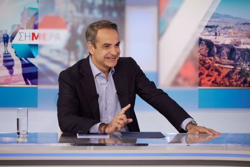 Ο Κυριάκος Μητσοτάκης στο «Σήμερα» – «Θα γίνουν 10.000 νέες προσλήψεις στην υγεία»
