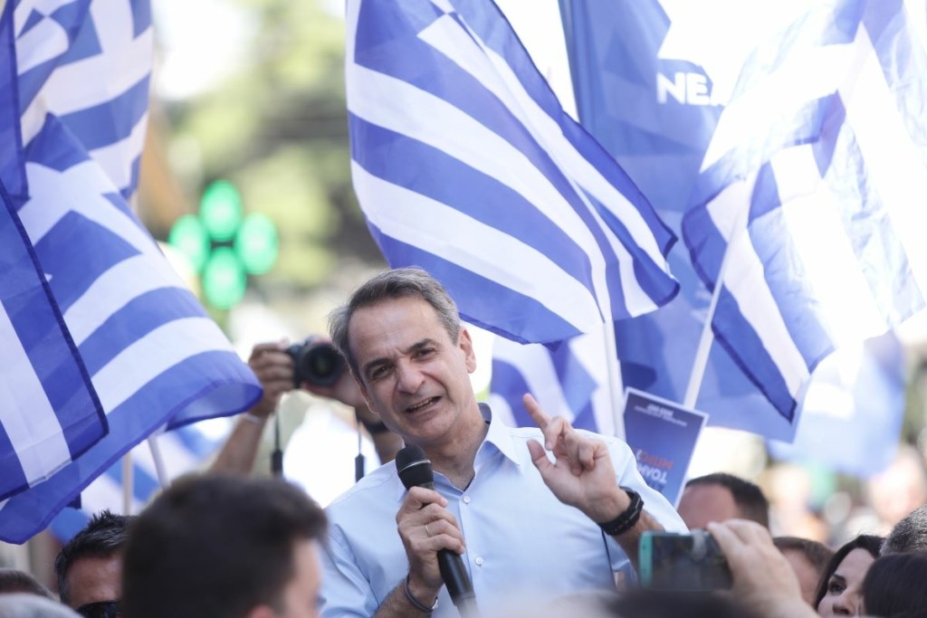 Κυριάκος Μητσοτάκης από Νέα Ιωνία: Το δίλημμα για τη δεύτερη κάλπη – “Μπροστά ή πίσω”