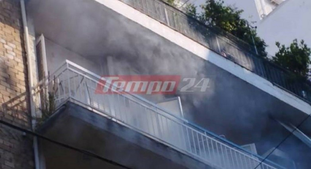 Φωτιά σε διαμέρισμα στο κέντρο της Πάτρας από κλιματιστικό – Άμεσα στο σημείο οι Αρχές